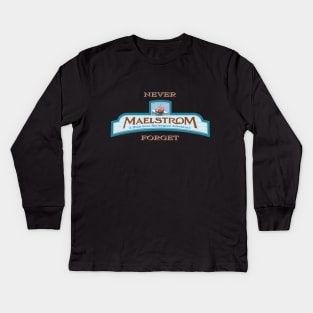 Maelstrom Never Forget Kids Long Sleeve T-Shirt